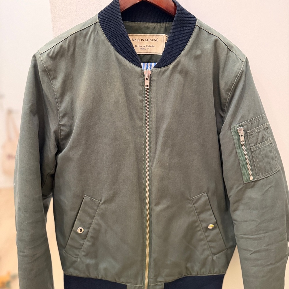 MAISON KITSUNE MA-1 Men’s Bomber Jacket